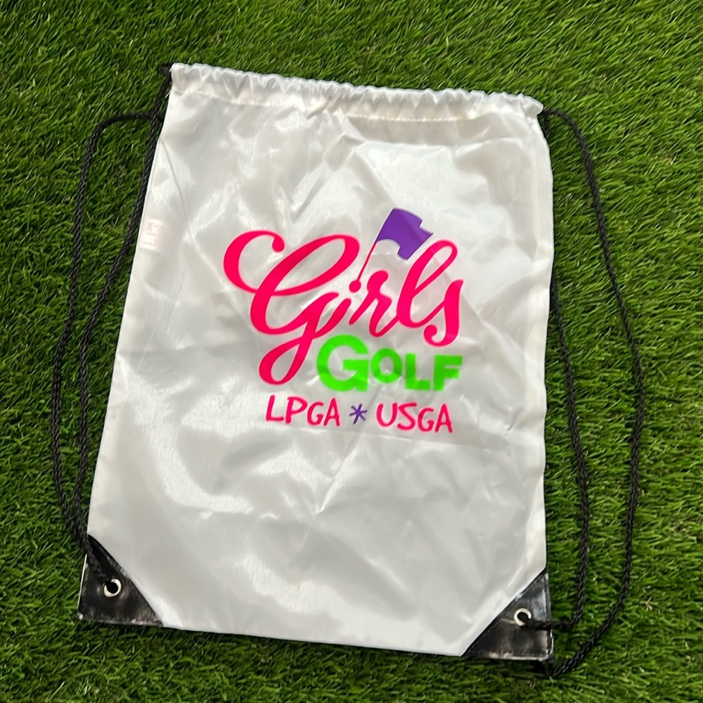 Girls Golf LPGA * USGA Cinch Bag